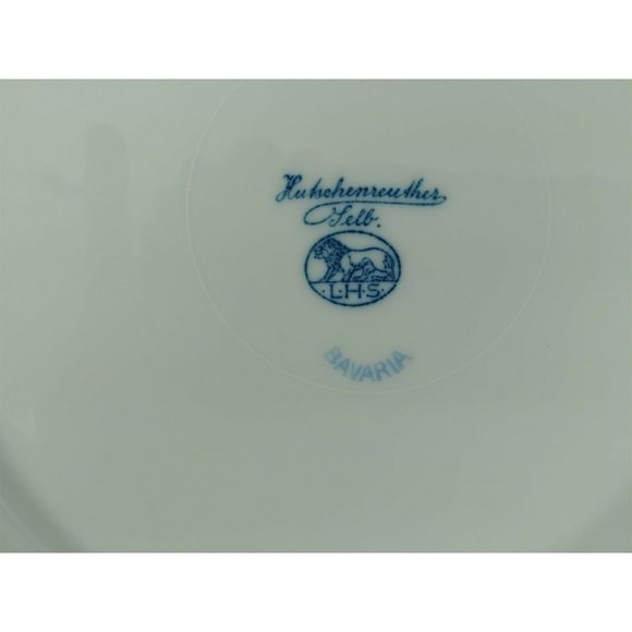 Bavaria Hutschenreuther Porcelain Plate w/ Handles Gold Trimmed 9" - Picture 8 of 12